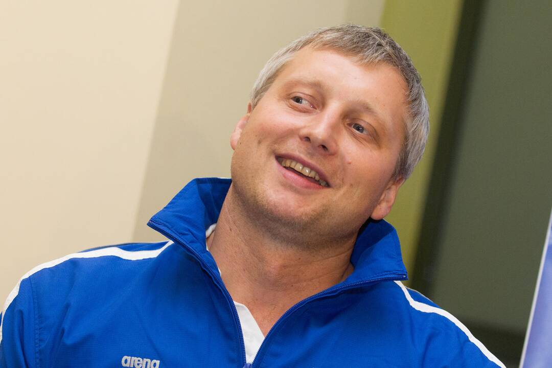 Vilniuje sutikta Lietuvos plaukikų delegacija