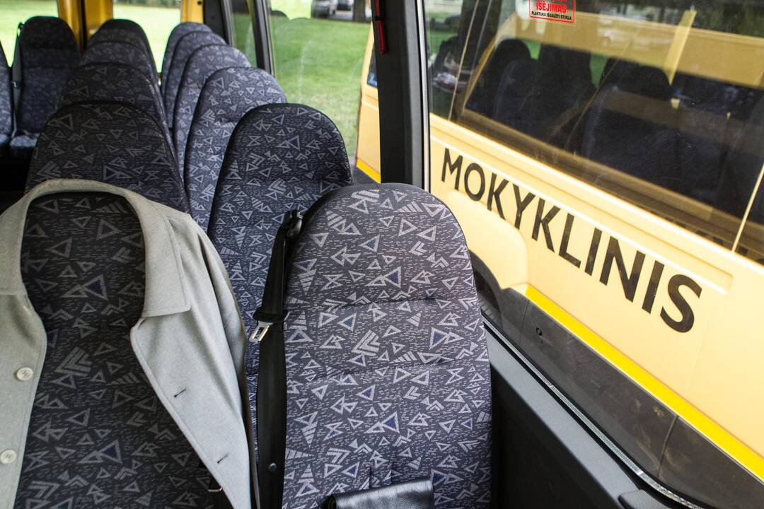 Mokyklas pasieks nauji autobusiukai