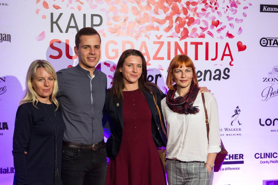 Filmo „Kaip susigrąžinti ją per 7 dienas“ premjera