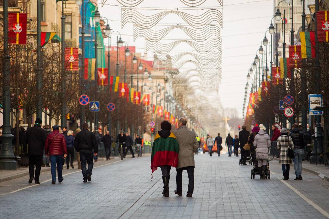 Patriotinės eitynės „Tėvynei“ sostinės Gedimino prospektu