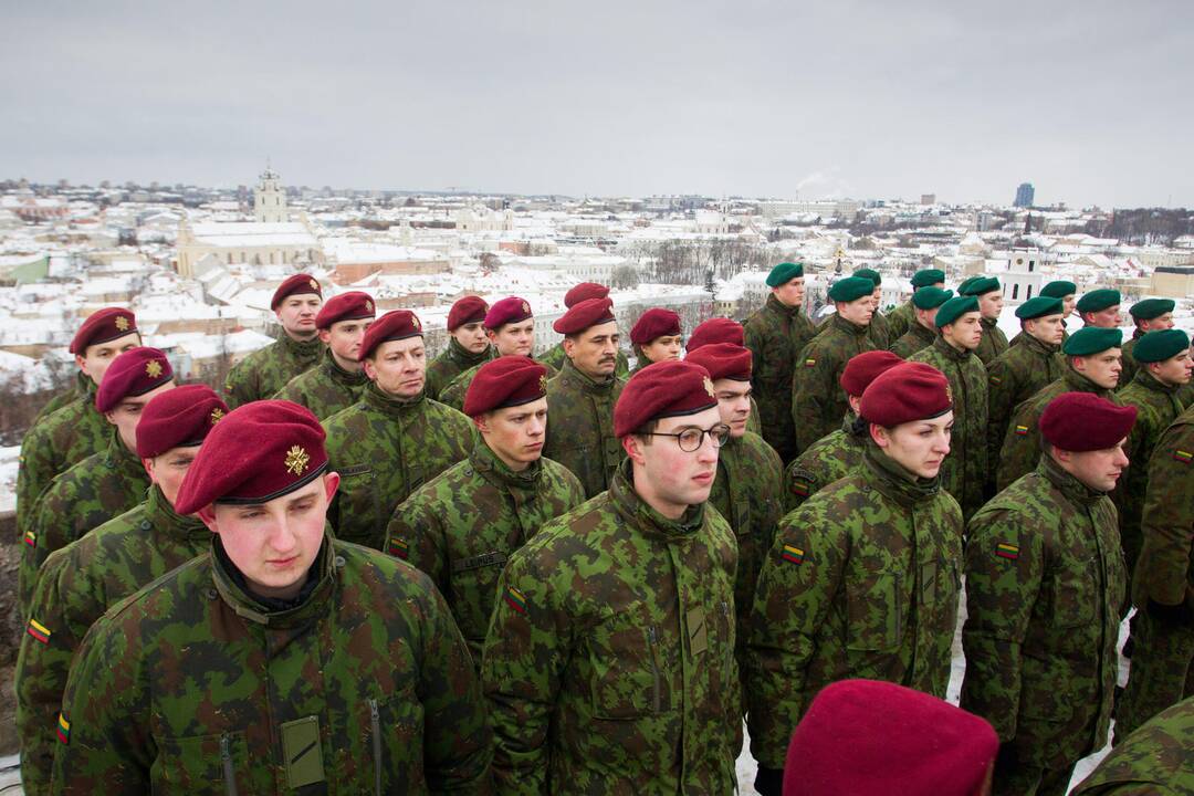 Iškilminga Lietuvos vėliavos pakėlimo ceremonija