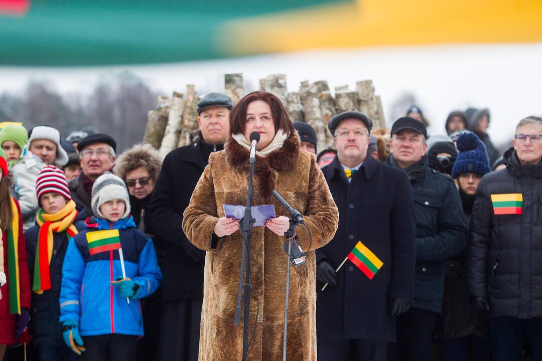 Iškilminga Lietuvos vėliavos pakėlimo ceremonija