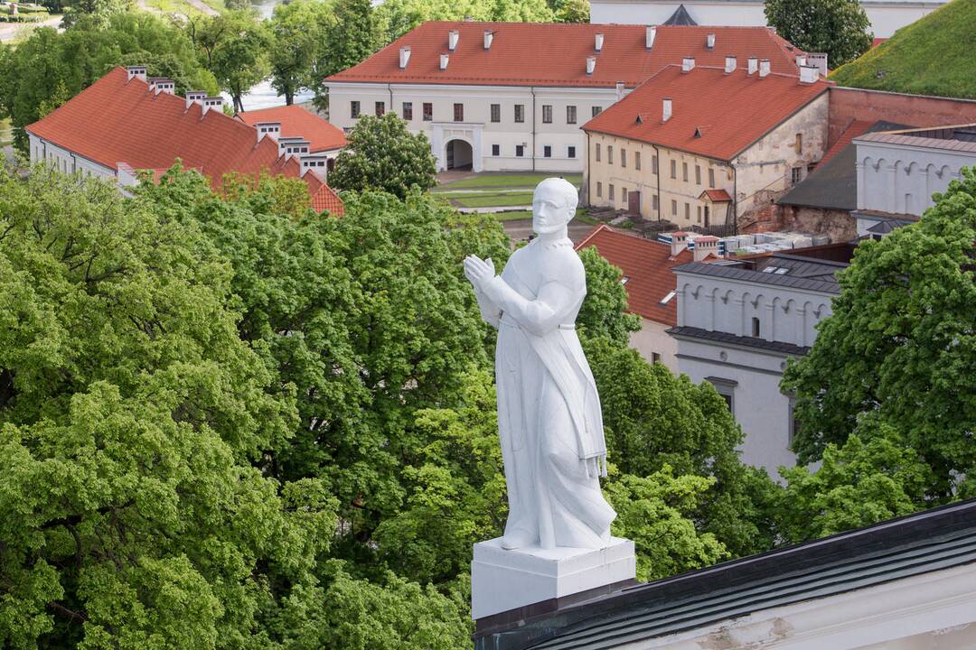 Lankytojams duris atvėrė Vilniaus katedros varpinė