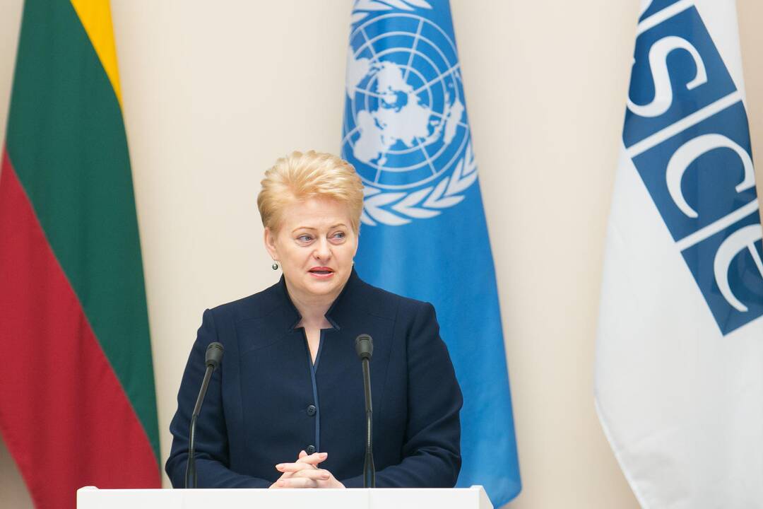Prezidentūroje surengta ESBO ir JT konferencija