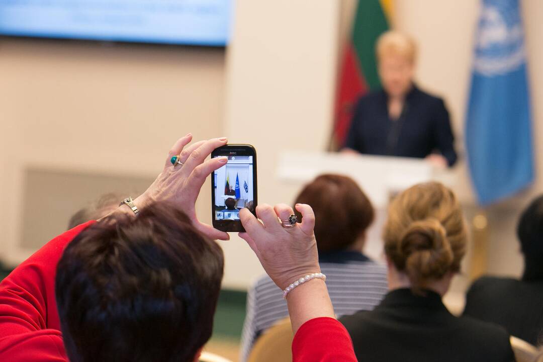 Prezidentūroje surengta ESBO ir JT konferencija