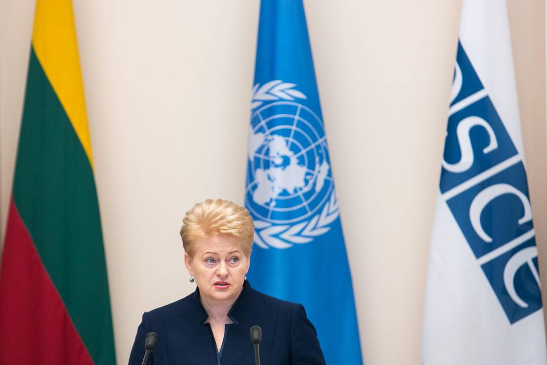 Prezidentūroje surengta ESBO ir JT konferencija