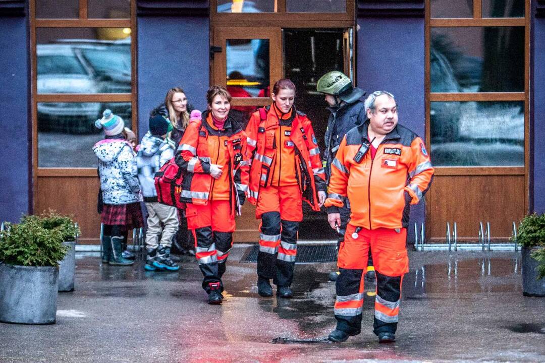 Gaisras J. Naujalio muzikos gimnazijoje