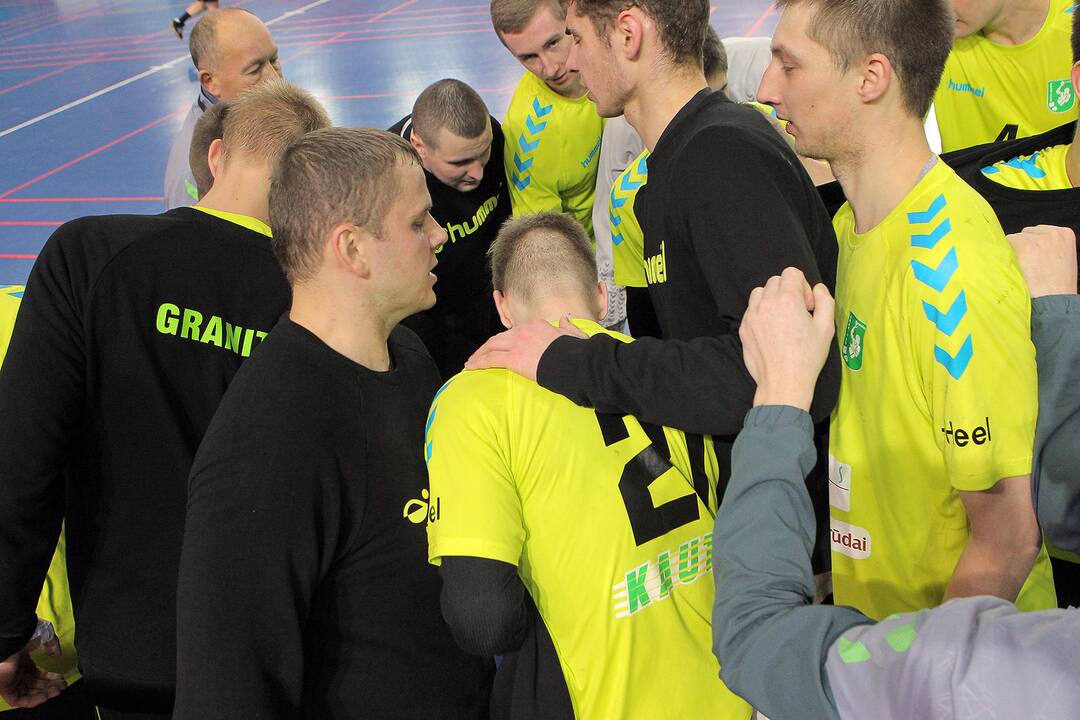 „Granitas-Karys“ – Dobelės „Tenax“ 28:22