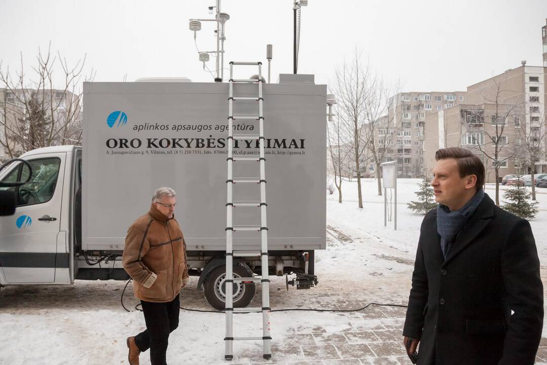 Aplinkosaugininkų reidas po Vilniaus katilines