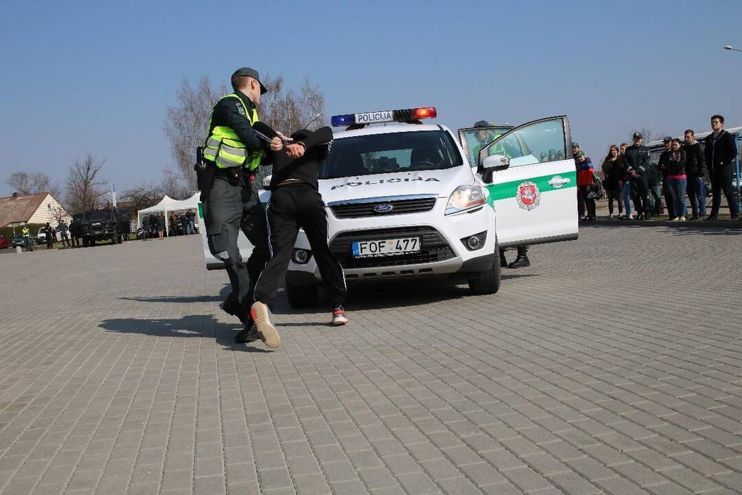 Lietuvos policijos mokykloje - atvirų durų diena