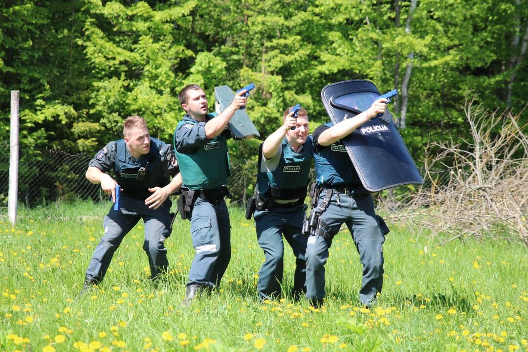 Išbandymas policininkams – ekstremalios situacijos