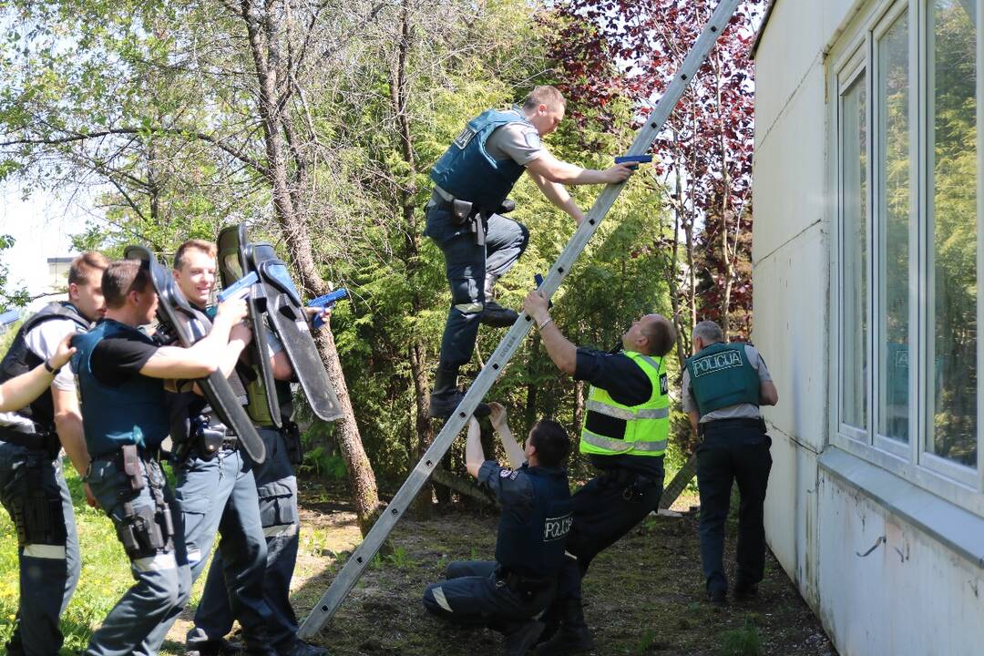 Išbandymas policininkams – ekstremalios situacijos