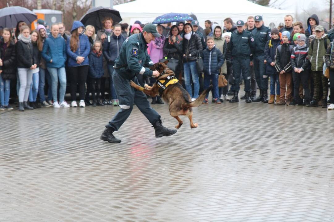 Atvirų durų diena Policijos mokykloje