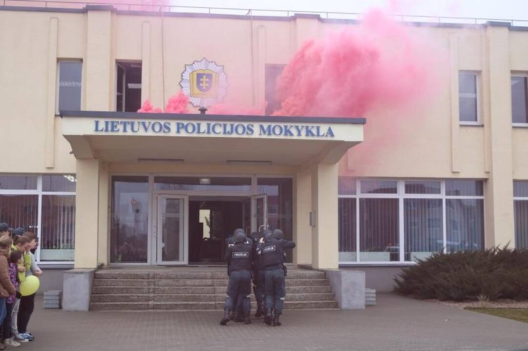 Atvirų durų diena Policijos mokykloje