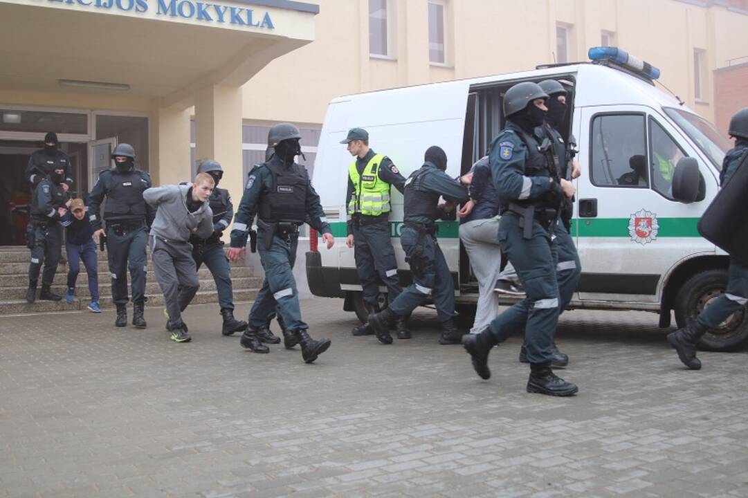 Atvirų durų diena Policijos mokykloje