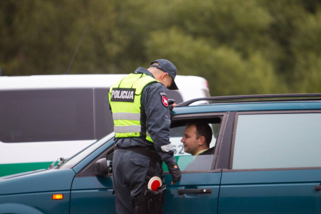 Netikėtas policijos reidas