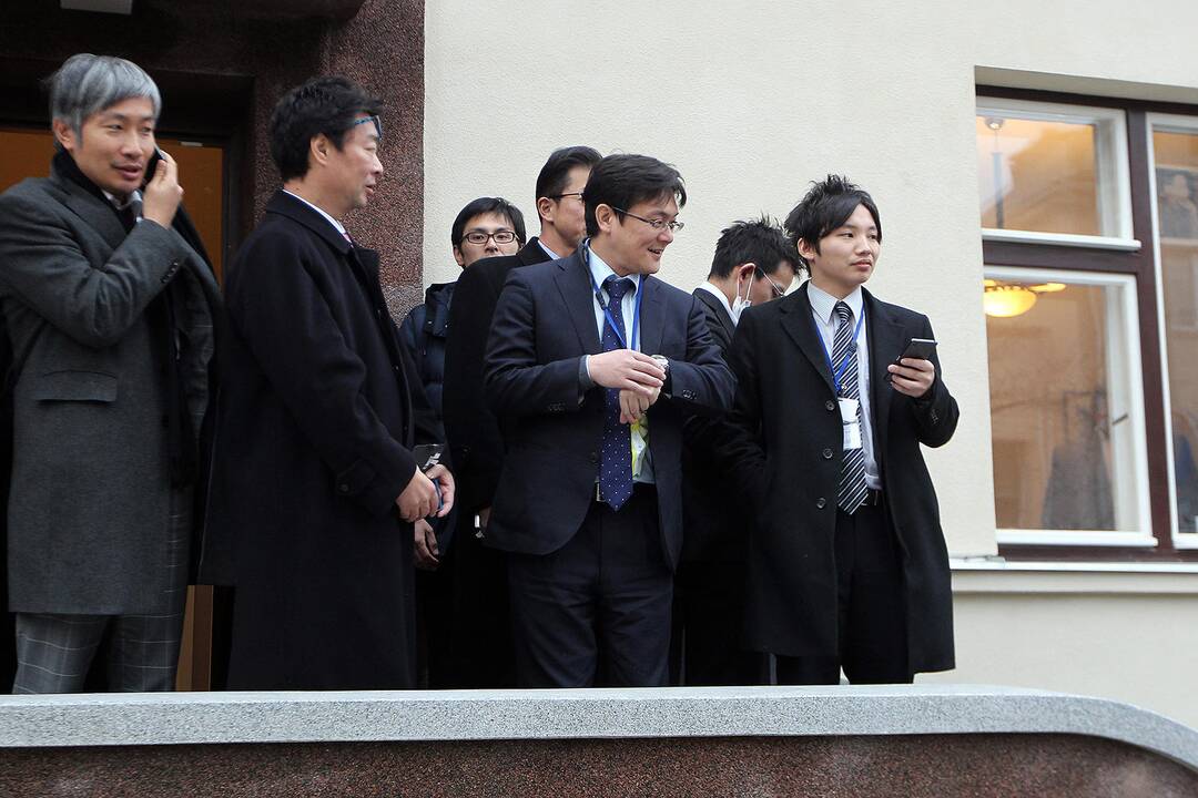 Japonijos premjero Šinzo Abės vizitas Kaune