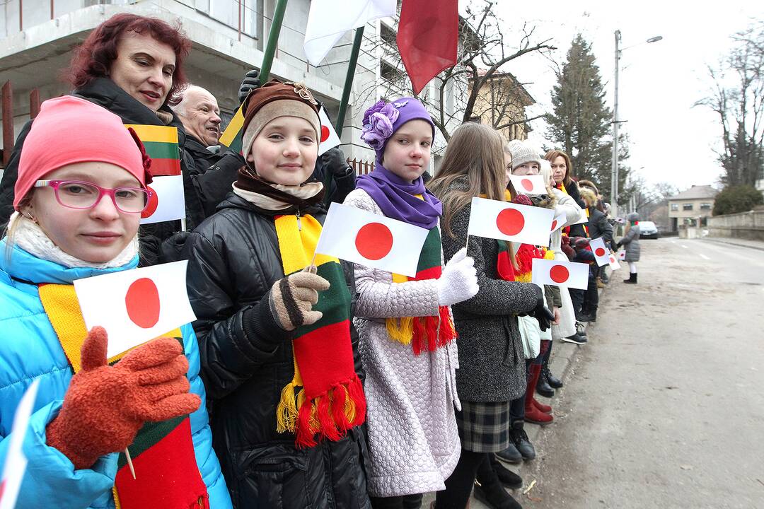 Japonijos premjero Šinzo Abės vizitas Kaune
