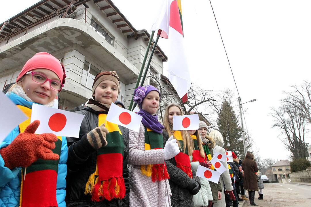 Japonijos premjero Šinzo Abės vizitas Kaune