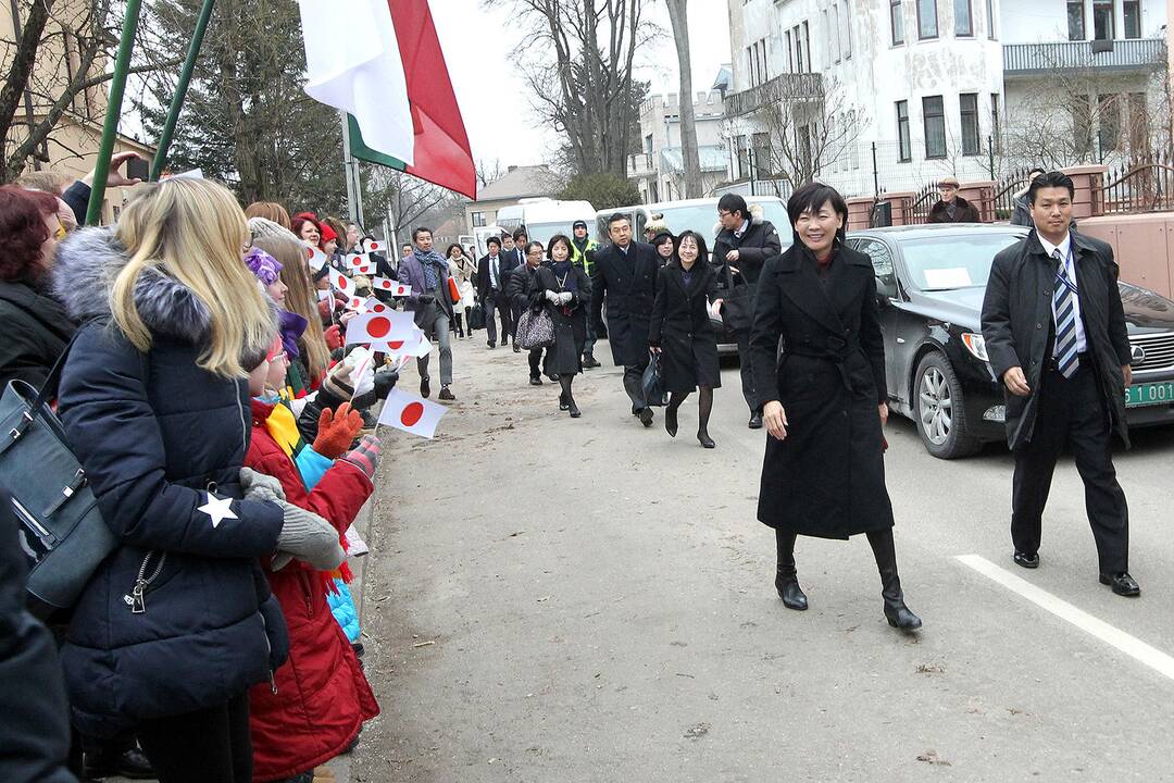 Japonijos premjero Šinzo Abės vizitas Kaune