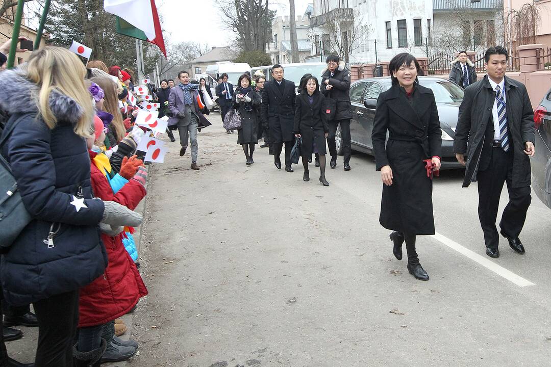 Japonijos premjero Šinzo Abės vizitas Kaune