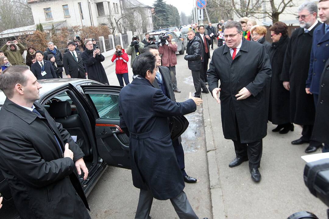 Japonijos premjero Šinzo Abės vizitas Kaune