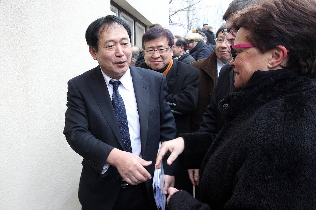 Japonijos premjero Šinzo Abės vizitas Kaune