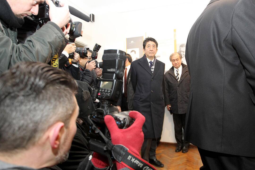 Japonijos premjero Šinzo Abės vizitas Kaune