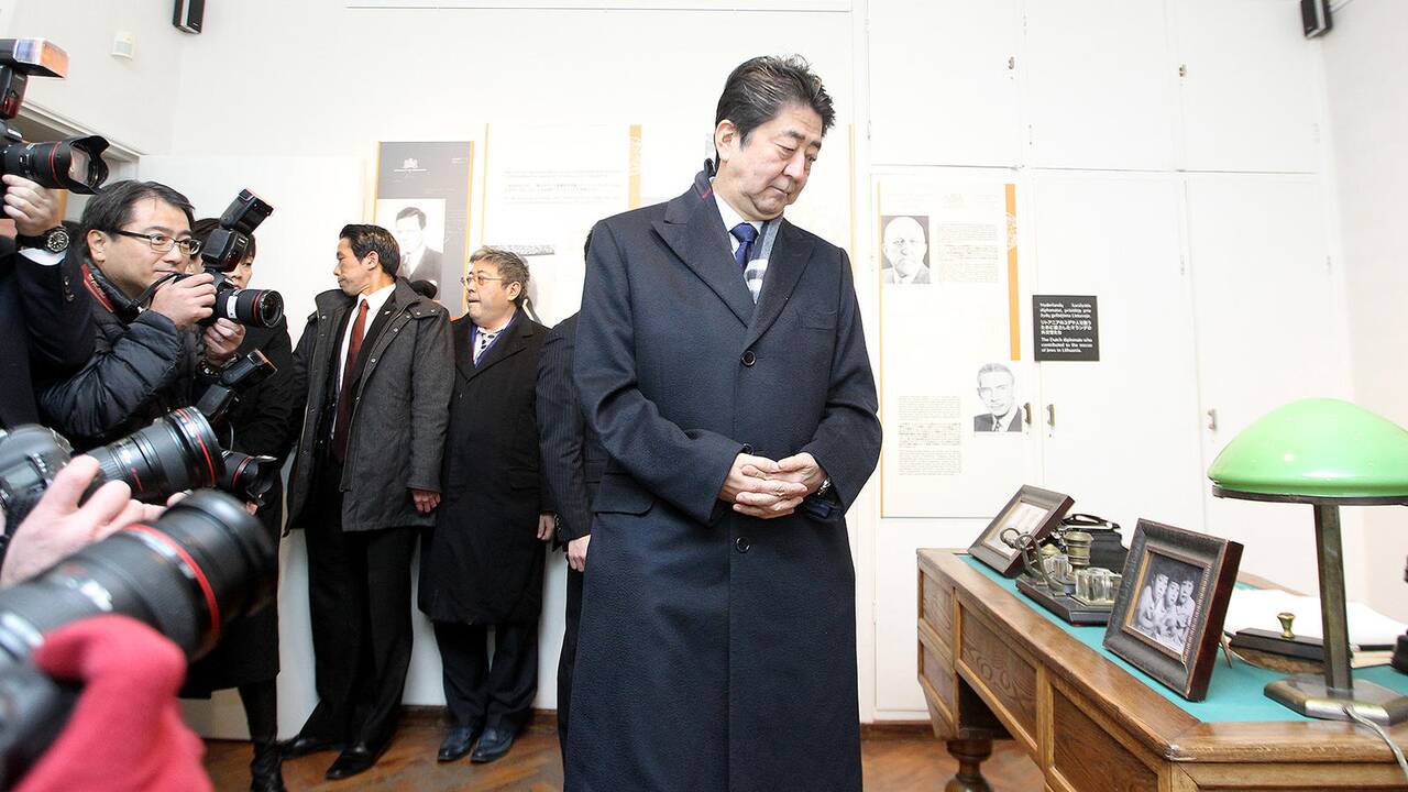 Japonijos premjero Šinzo Abės vizitas Kaune