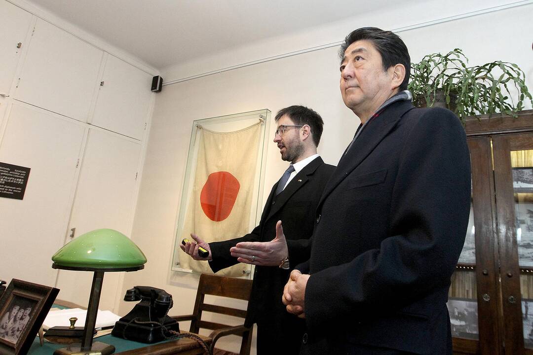 Japonijos premjero Šinzo Abės vizitas Kaune