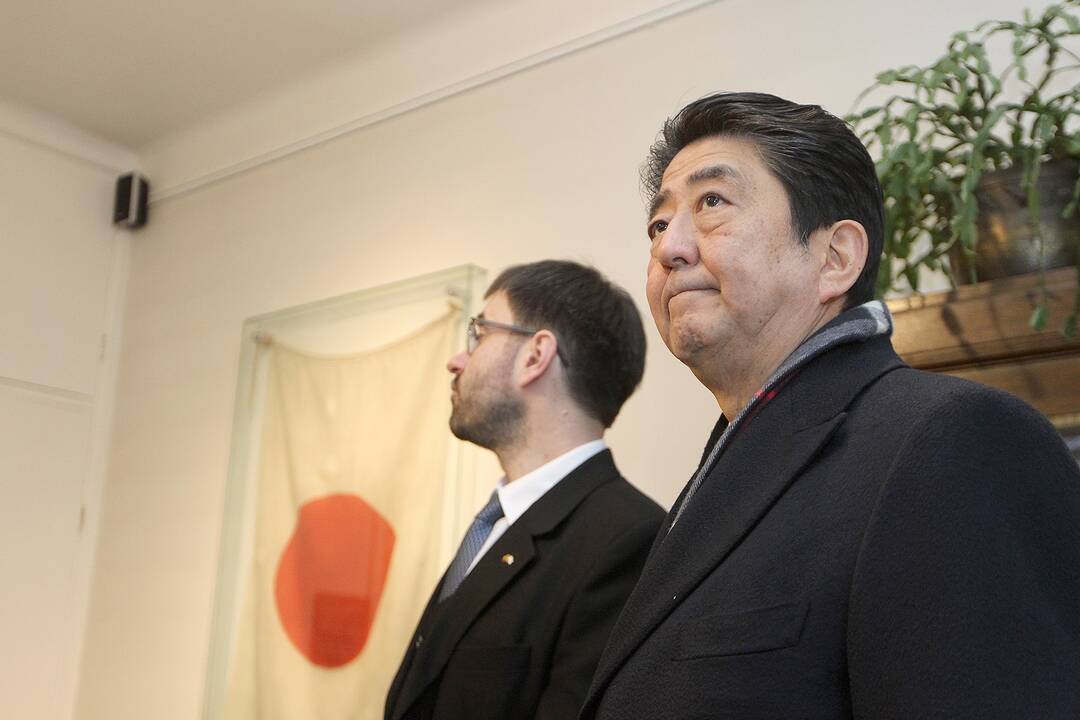 Japonijos premjero Šinzo Abės vizitas Kaune