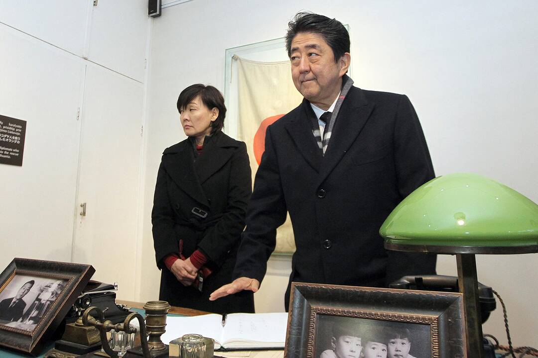 Japonijos premjero Šinzo Abės vizitas Kaune