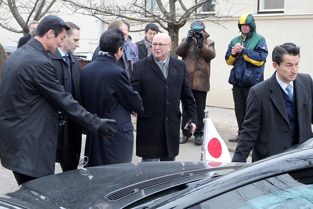 Japonijos premjero Šinzo Abės vizitas Kaune