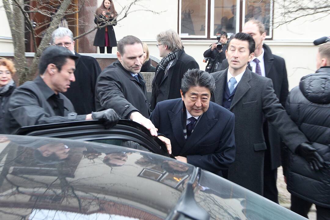 Japonijos premjero Šinzo Abės vizitas Kaune