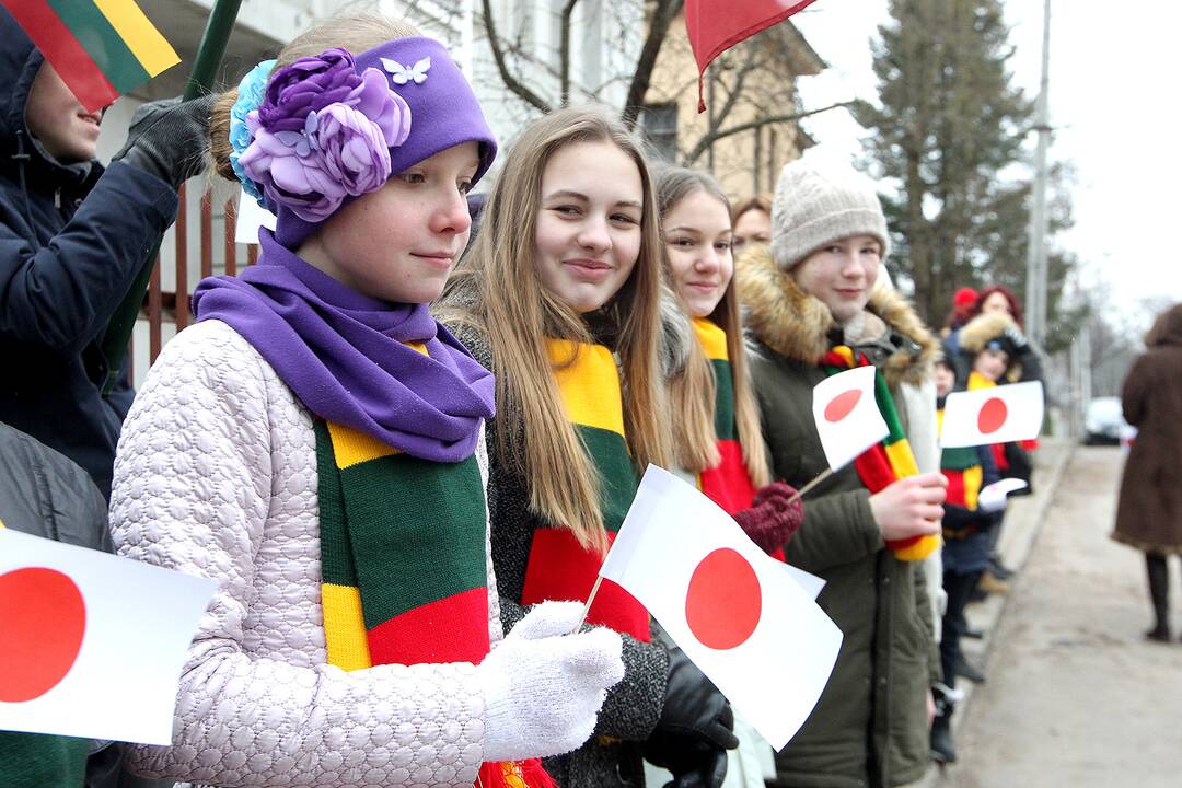 Japonijos premjero Šinzo Abės vizitas Kaune