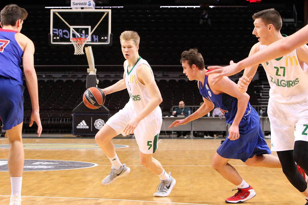 Jaunimo Eurolyga: „Žalgiris“ – CSKA 82:65