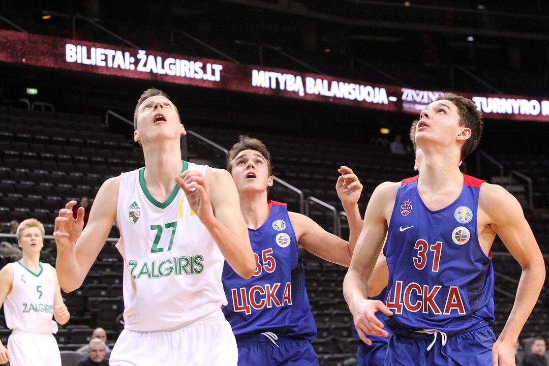Jaunimo Eurolyga: „Žalgiris“ – CSKA 82:65
