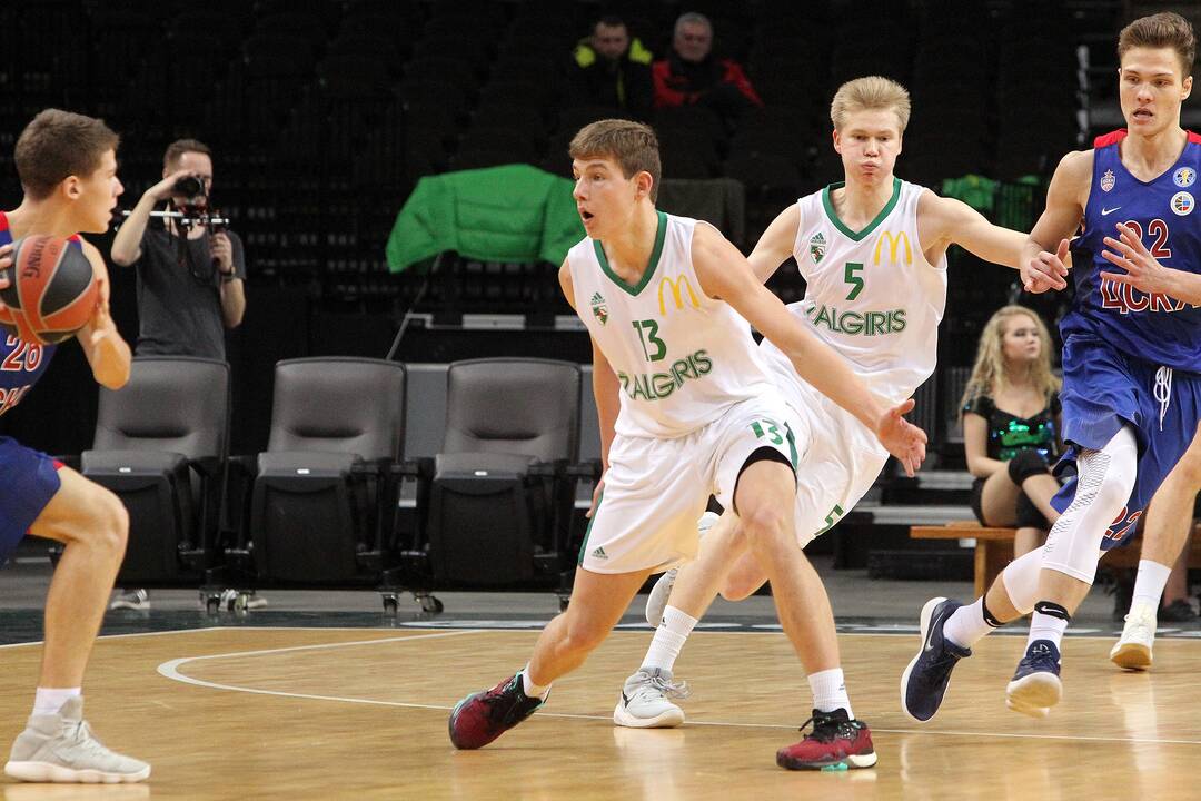 Jaunimo Eurolyga: „Žalgiris“ – CSKA 82:65