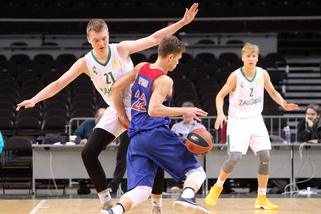 Jaunimo Eurolyga: „Žalgiris“ – CSKA 82:65