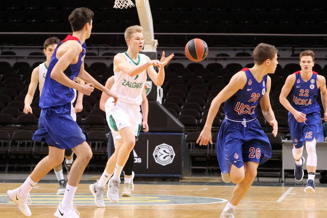 Jaunimo Eurolyga: „Žalgiris“ – CSKA 82:65