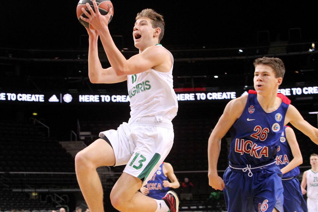 Jaunimo Eurolyga: „Žalgiris“ – CSKA 82:65