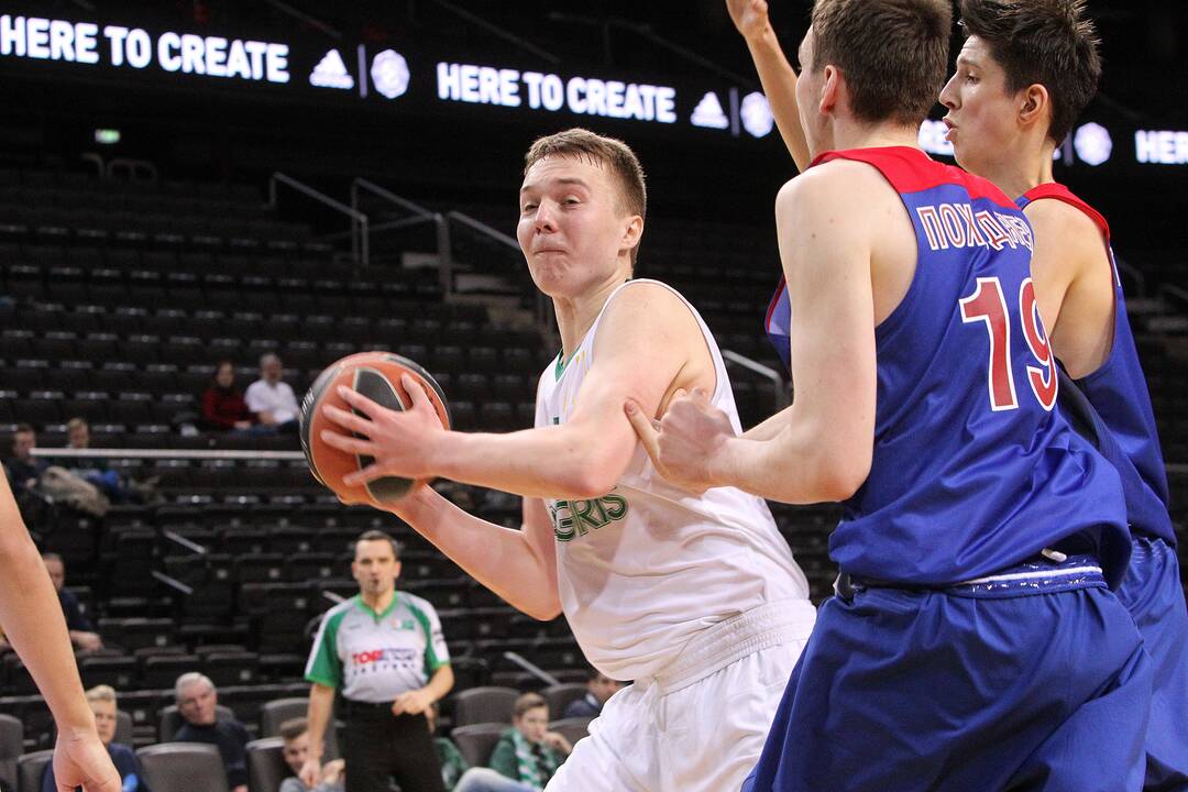 Jaunimo Eurolyga: „Žalgiris“ – CSKA 82:65