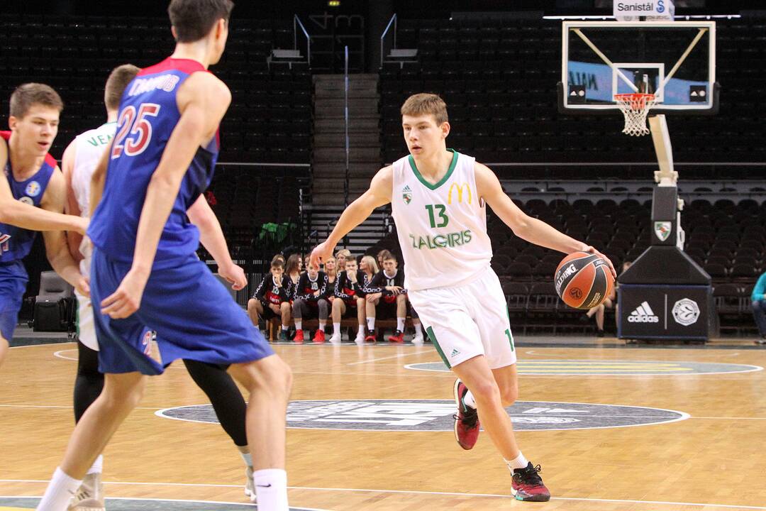 Jaunimo Eurolyga: „Žalgiris“ – CSKA 82:65
