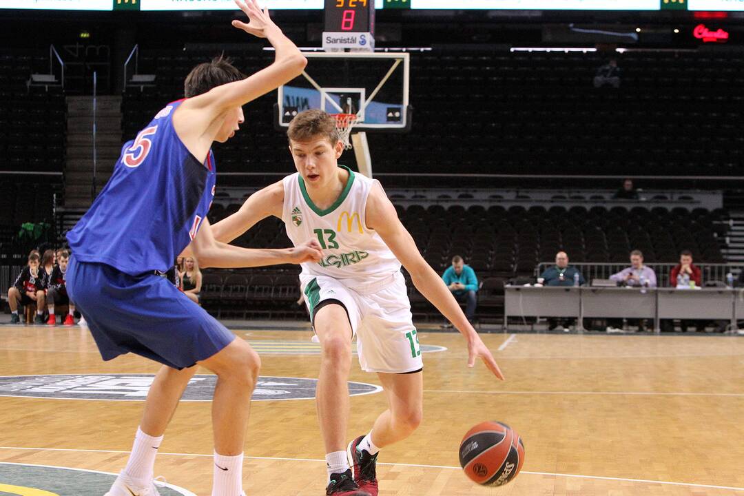 Jaunimo Eurolyga: „Žalgiris“ – CSKA 82:65