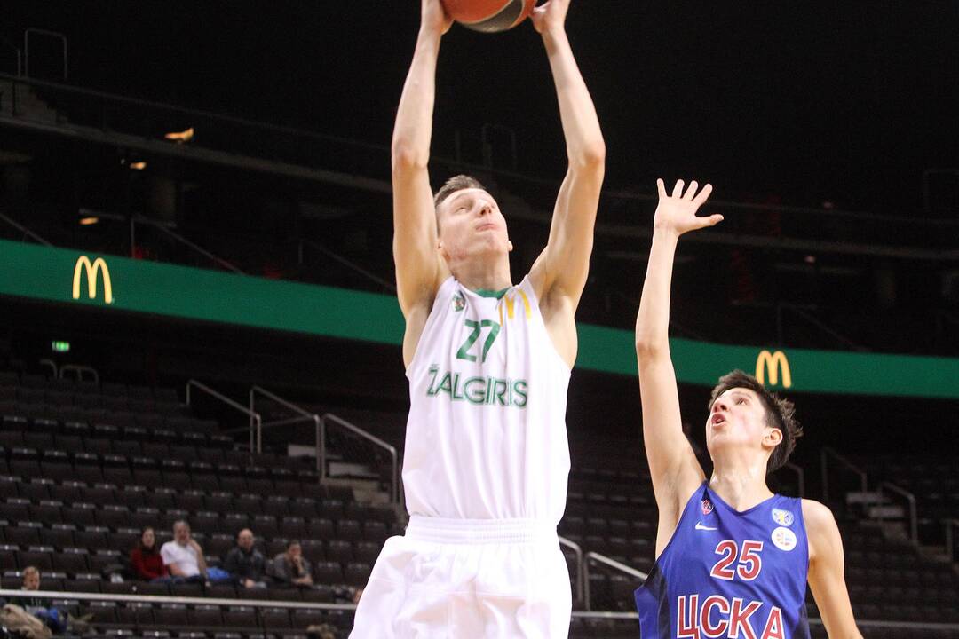 Jaunimo Eurolyga: „Žalgiris“ – CSKA 82:65