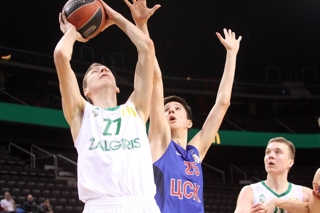 Jaunimo Eurolyga: „Žalgiris“ – CSKA 82:65