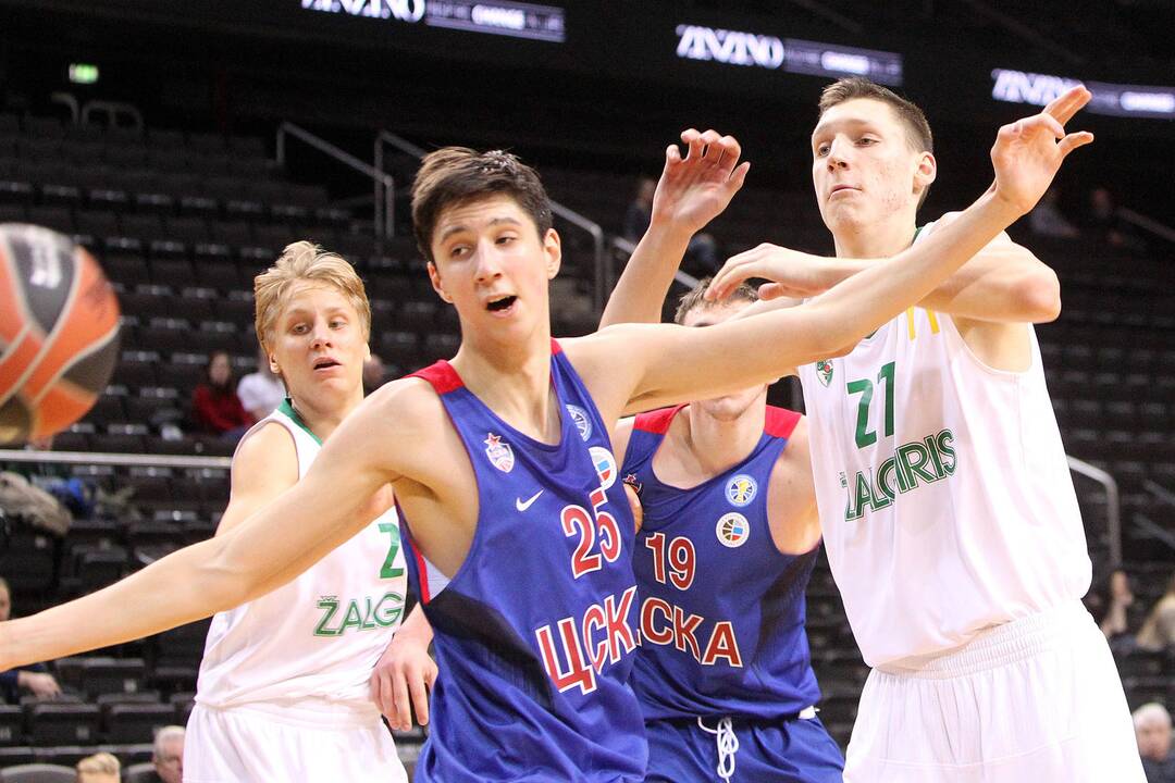 Jaunimo Eurolyga: „Žalgiris“ – CSKA 82:65