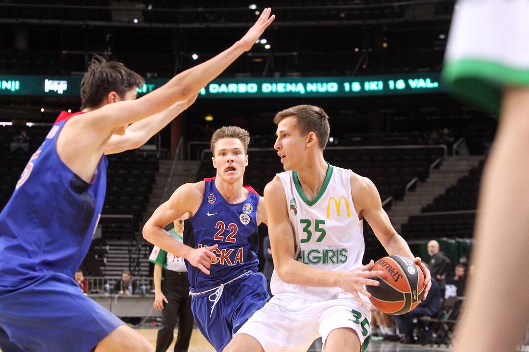 Jaunimo Eurolyga: „Žalgiris“ – CSKA 82:65