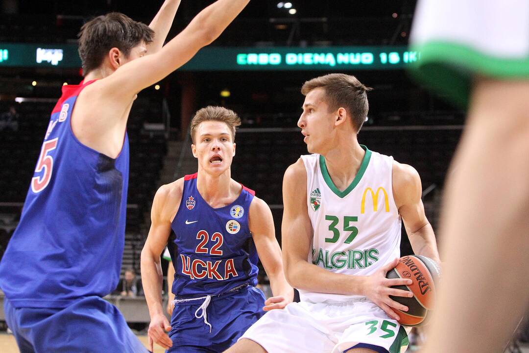 Jaunimo Eurolyga: „Žalgiris“ – CSKA 82:65