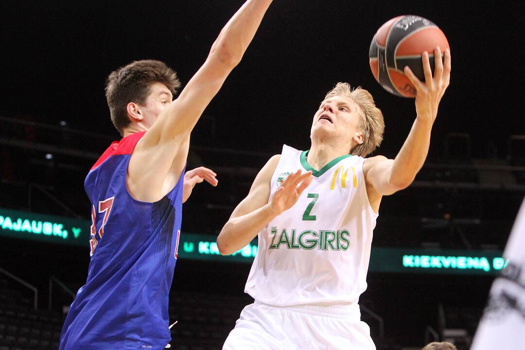 Jaunimo Eurolyga: „Žalgiris“ – CSKA 82:65